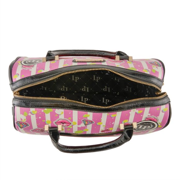 La Philipe Handbag "Juicy Lips" 100% Vegan Leather, Hand Designed - Picture 3 of 5